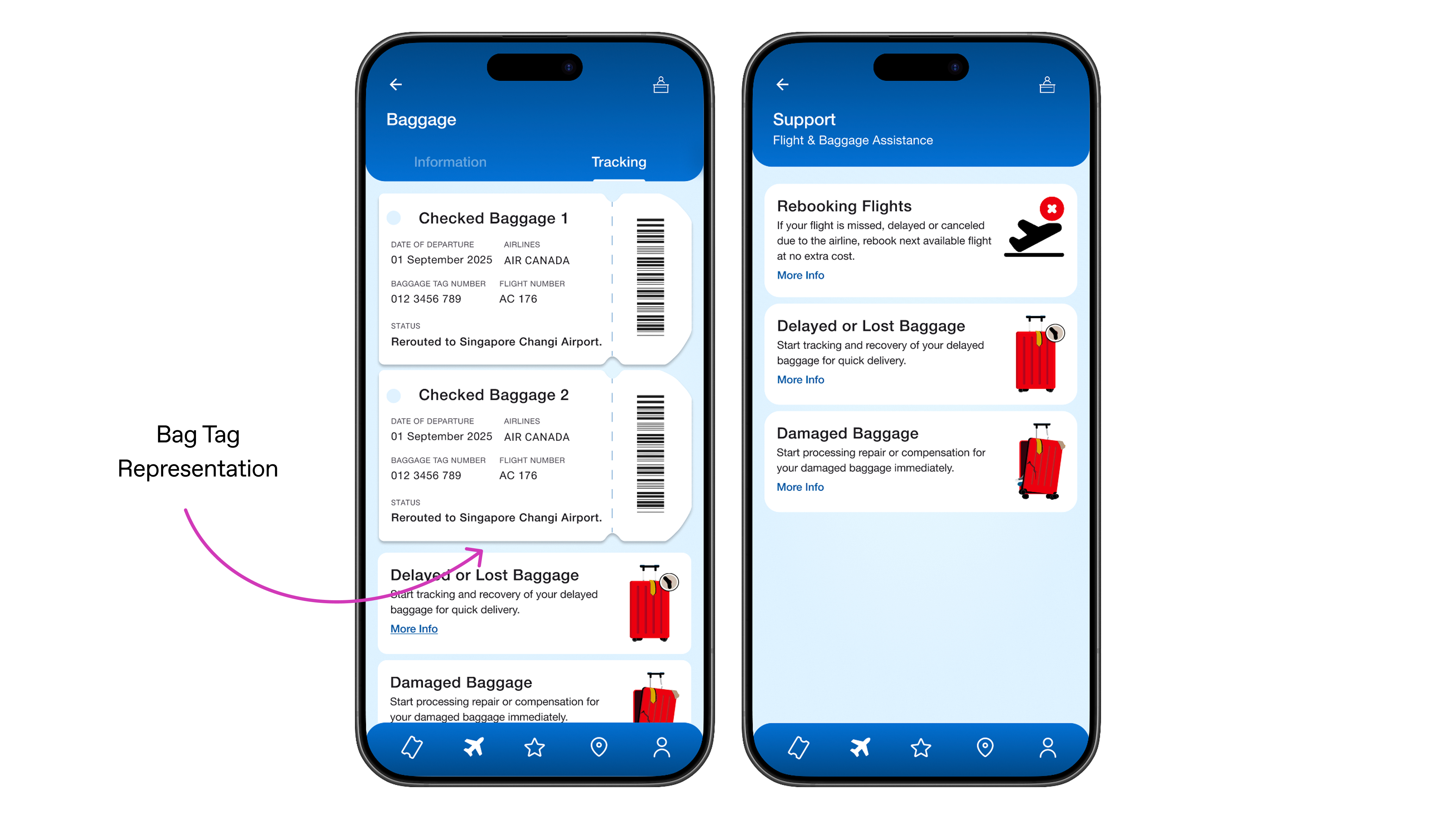 Baggage Tracking Across Airlines