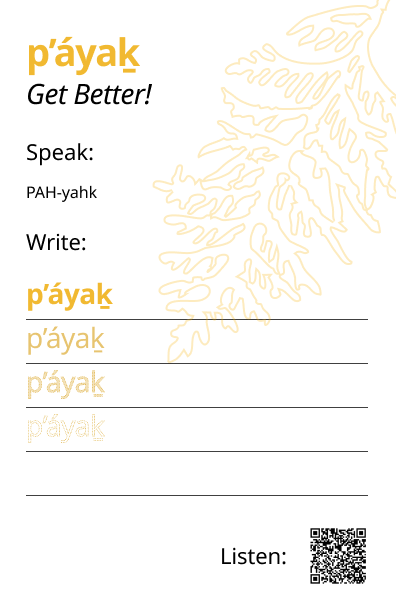 Reading, Listening and Writing Sḵwx̱wú7mesh Sníchim